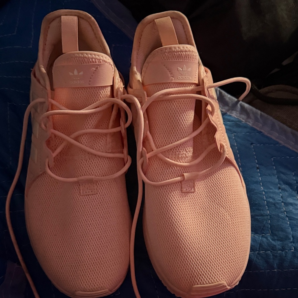 Addison Bay Blush Pink Mesh Lace-Up Sneakers